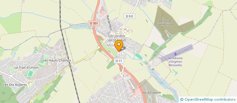 localisation de l'entreprise SCI CARNOT à MOISSELLES