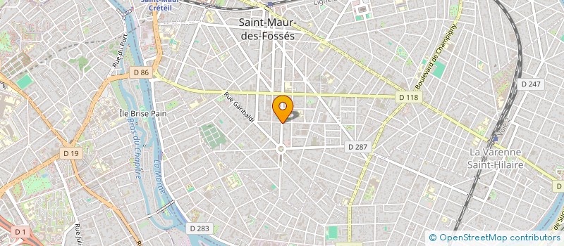 localisation de l'entreprise SCI CARNOT à SAINT-MAUR-DES-FOSSES