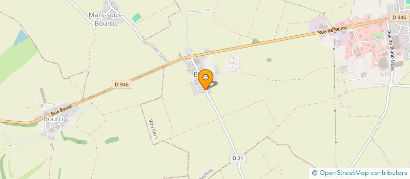 localisation de l'entreprise SCI CARNOT  VOUZIERS