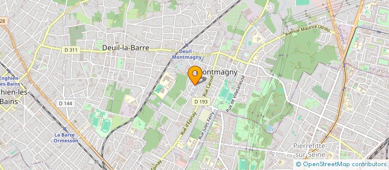 localisation de l'entreprise SCI CARNOT  MONTMAGNY