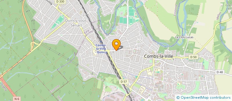 localisation de l'entreprise SCI CARNOT  COMBS-LA-VILLE