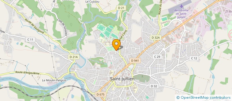 localisation de l'entreprise SCI CARNOT BARBUSSE à SAINT-JUNIEN