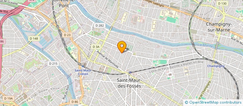 localisation de l'entreprise SCI CARNOT DE LASMAN à SAINT-MAUR-DES-FOSSES