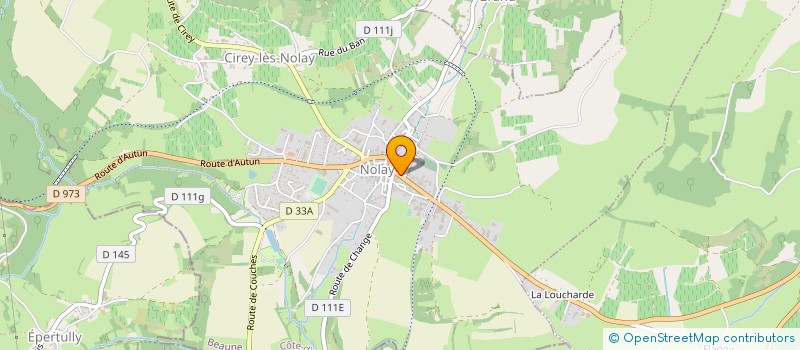 localisation de l'entreprise SCI CARNOT IMMO à NOLAY