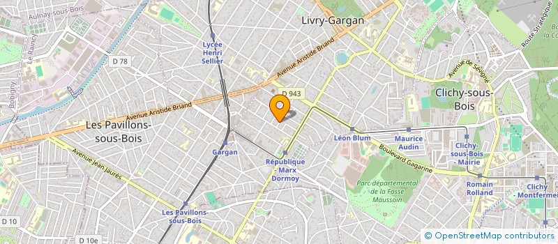 localisation de l'entreprise SCI CARNOT IMMOBILIER à LIVRY-GARGAN