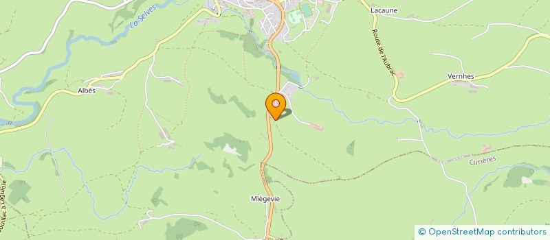 localisation de l'entreprise SCI CARNOT-JOURDAN  LAGUIOLE