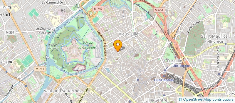 localisation de l'entreprise SCI CARNOT MOTTE à LILLE