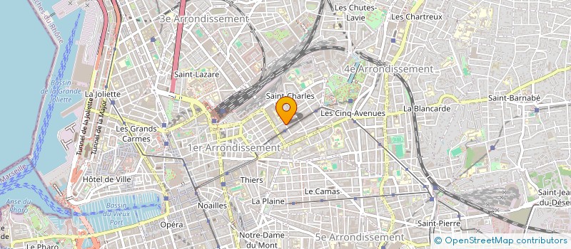 localisation de l'entreprise SCI CARO à MARSEILLE
