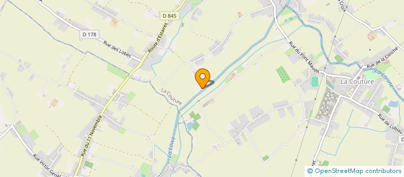 localisation de l'entreprise SCI CARODAVI  LA COUTURE