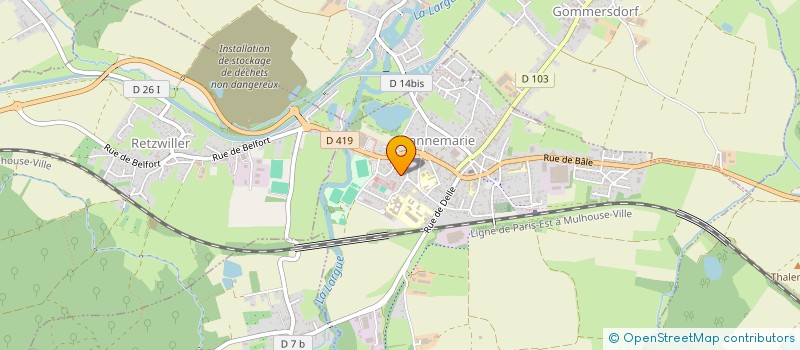 localisation de l'entreprise SCI CARODO  WOLFERSDORF