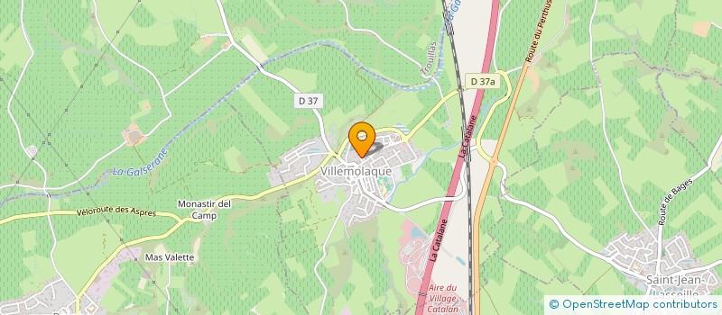 localisation de l'entreprise SCI CAROFIL  FOURQUES