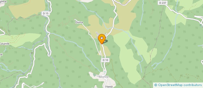 localisation de l'entreprise SCI CAROGNU à MONTE