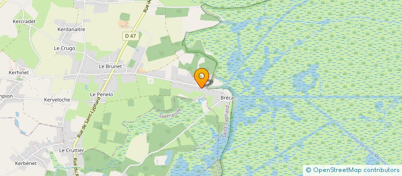 localisation de l'entreprise SCI CAROJAM  SAINT-LYPHARD