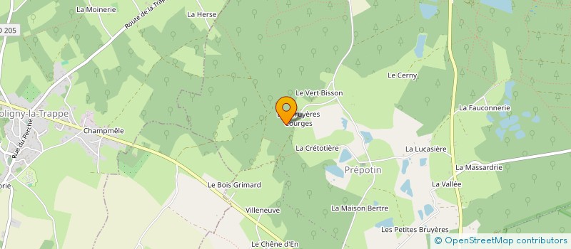 localisation de l'entreprise SCI CAROJU à IRAI