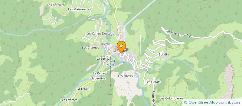 localisation de l'entreprise SCI CAROL  BEAUFORT