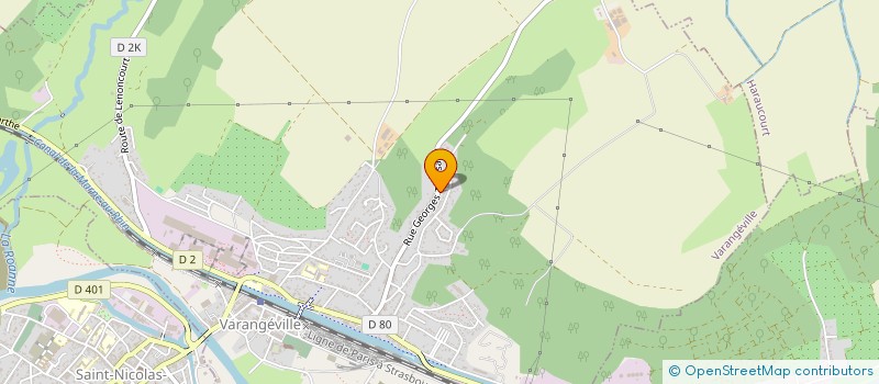 localisation de l'entreprise SCI CAROLA  VARANGEVILLE