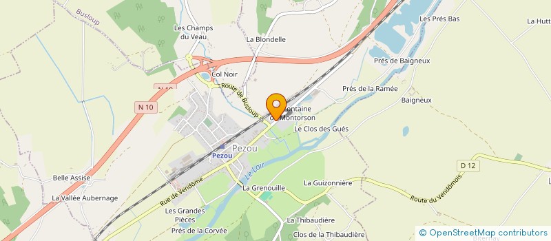 localisation de l'entreprise SCI  CAROLE  PEZOU