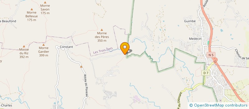 localisation de l'entreprise SCI CAROLE ALBERT  DIAMANT