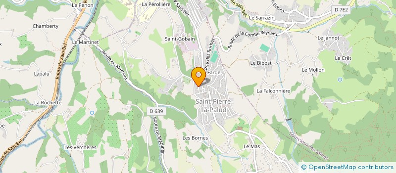 localisation de l'entreprise SCI CAROLI  SAINT-PIERRE-LA-PALUD