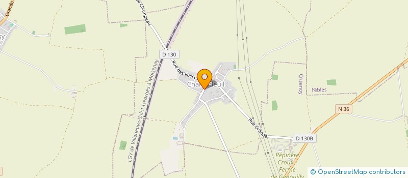 localisation de l'entreprise SCI CAROLIANT  YEBLES