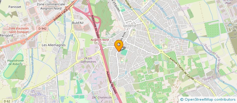 localisation de l'entreprise SCI CAROLINA  VEDENE