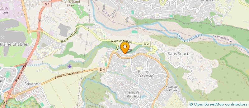 localisation de l'entreprise SCI CAROLINE à SAINT-PAUL