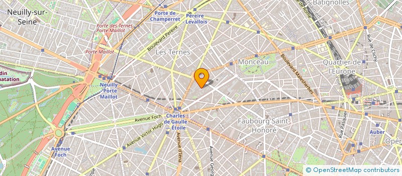 localisation de l'entreprise SCI CAROLINE  PARIS