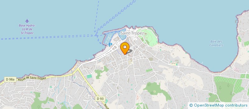 localisation de l'entreprise SCI CAROLINE  SAINT-TROPEZ