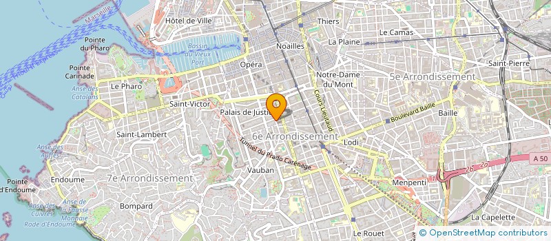 localisation de l'entreprise SCI CAROLINE à MARSEILLE