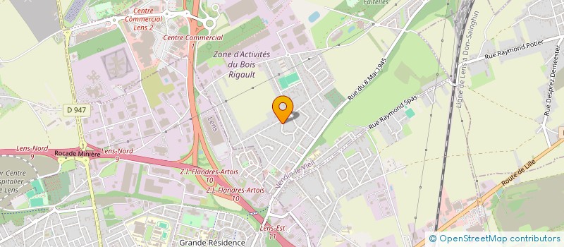 localisation de l'entreprise SCI CAROLINE à ANNAY