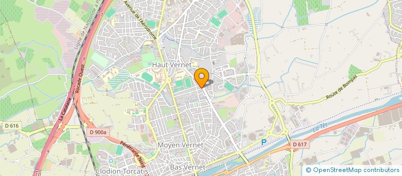 localisation de l'entreprise SCI CAROLINE  PERPIGNAN