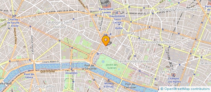 localisation de l'entreprise SCI CAROLINE  PARIS