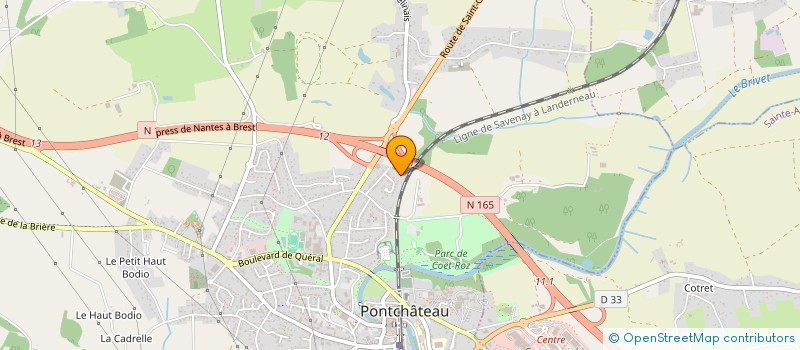 localisation de l'entreprise SCI CAROLINI  PONTCHATEAU