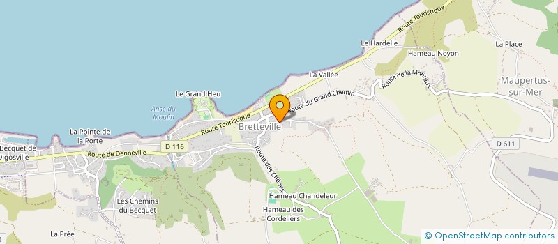 localisation de l'entreprise SCI CAROLISE à BRETTEVILLE