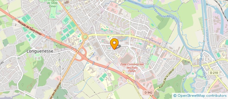 localisation de l'entreprise SCI  CAROLUGO  LONGUENESSE