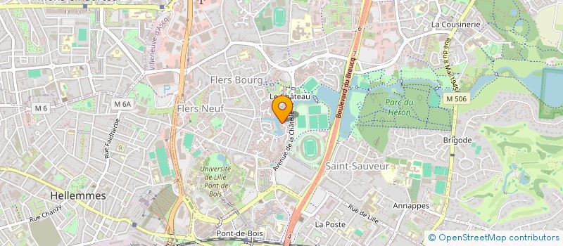 localisation de l'entreprise SCI CAROMA à VILLENEUVE-D'ASCQ