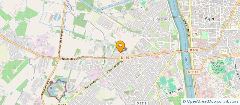 localisation de l'entreprise SCI CARON  SAINT-PALAIS-SUR-MER