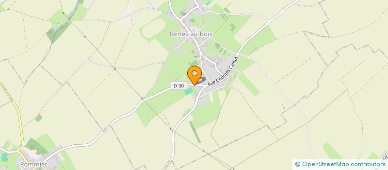 localisation de l'entreprise SCI CARON  BERLES-AU-BOIS