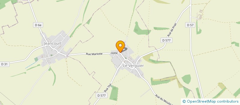 localisation de l'entreprise SCI CARON  LE VERGUIER