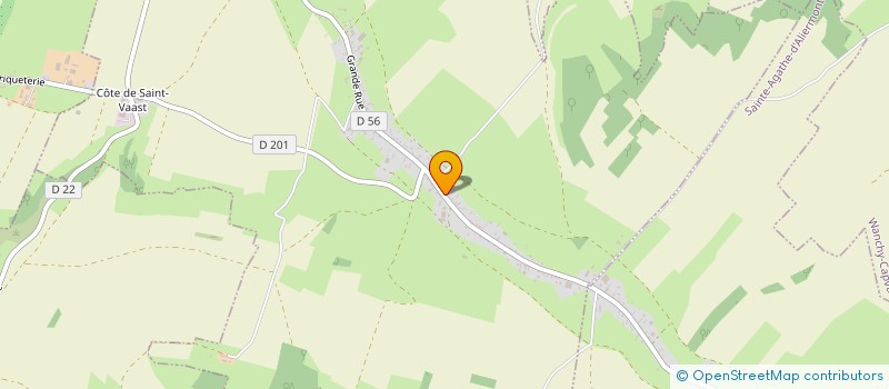 localisation de l'entreprise SCI CARON ET FILS  NOTRE-DAME-D'ALIERMONT