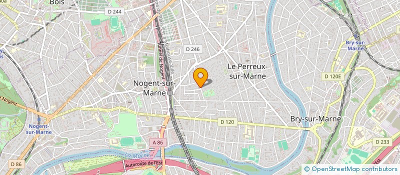 localisation de l'entreprise SCI CARONA  LE PERREUX-SUR-MARNE