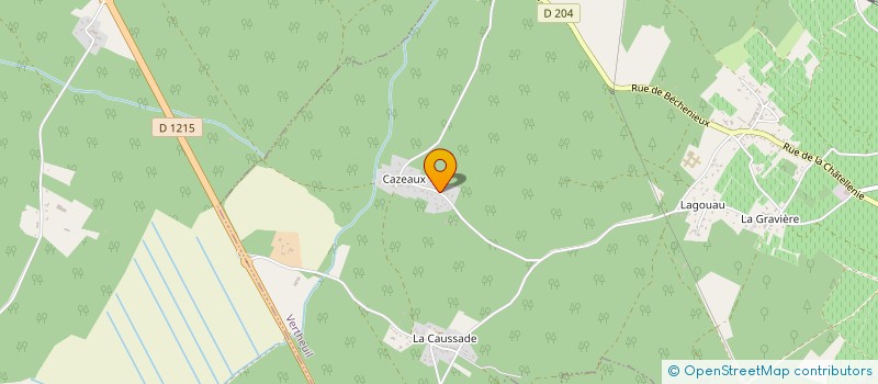 localisation de l'entreprise SCI CARORAPH  VERTHEUIL