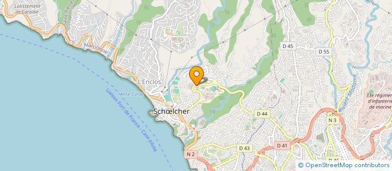 localisation de l'entreprise SCI CAROSEB à SCHOELCHER