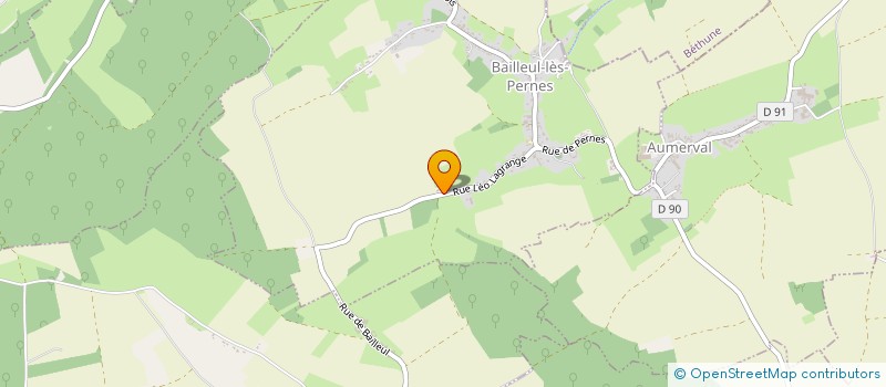 localisation de l'entreprise SCI CAROTONY  BAILLEUL-LES-PERNES