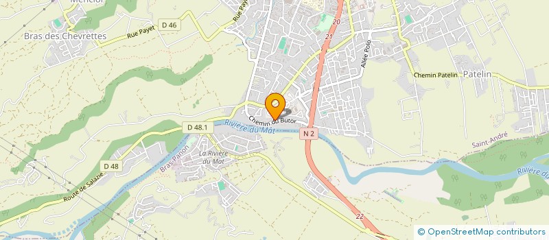 localisation de l'entreprise SCI CAROUPAYE à SAINT-ANDRE