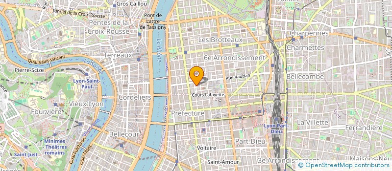 localisation de l'entreprise SCI CAROVI  LYON