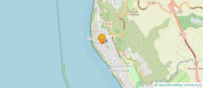 localisation de l'entreprise SCI CARP à SAINT-PAUL