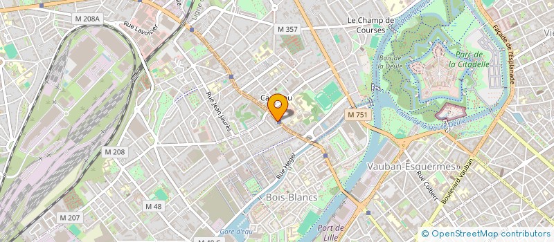 localisation de l'entreprise SCI CARPAT à LILLE