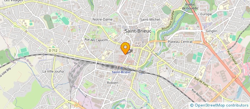 localisation de l'entreprise SCI CARPE DIEM à SAINT-BRIEUC