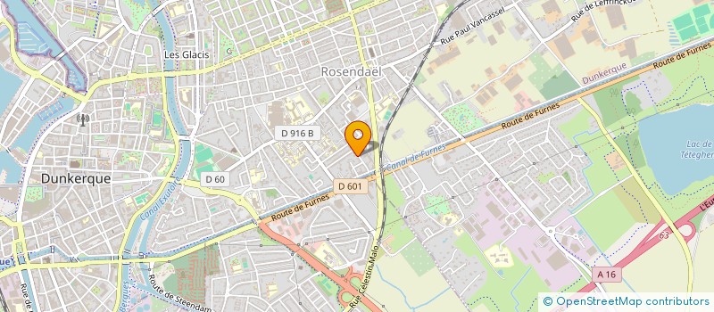 localisation de l'entreprise SCI CARPE DIEM à DUNKERQUE